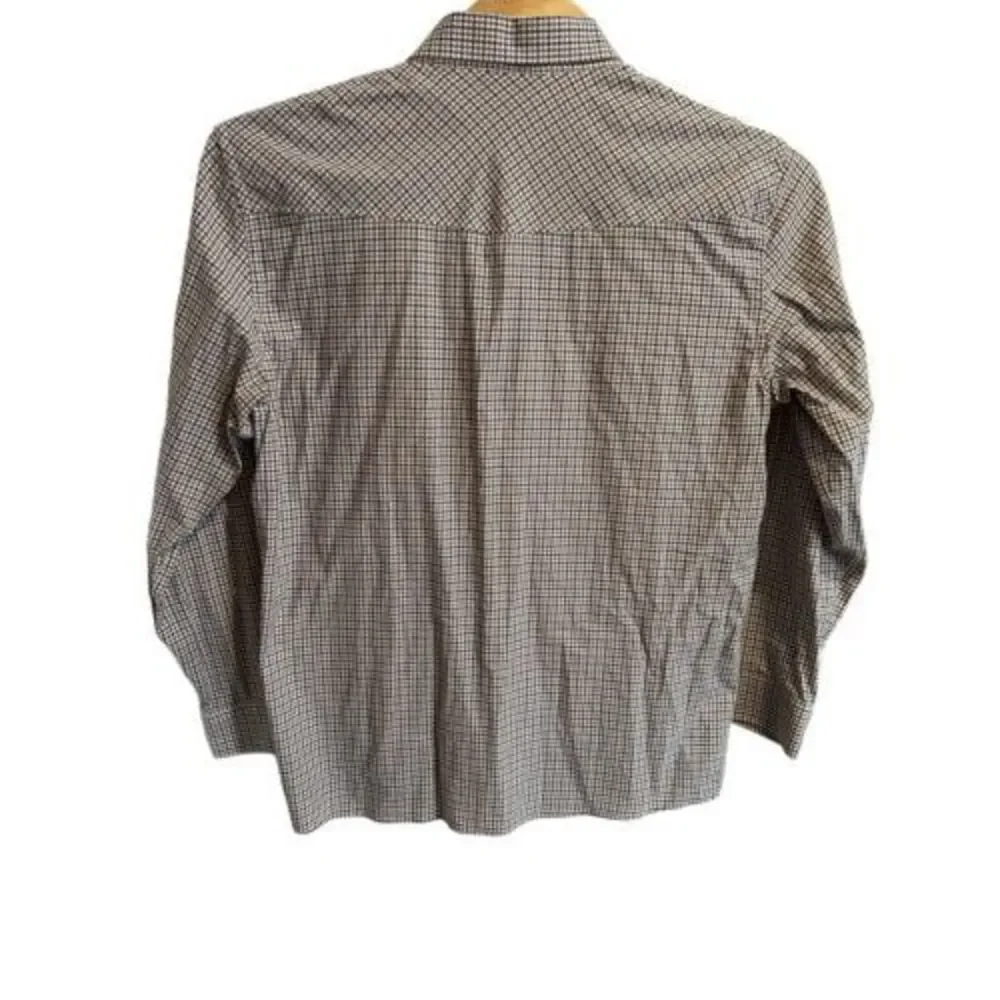 Criquet Men’s Button Down Long Sleeve Plaid XXL Shirt Cotton - Picture 2 of 4